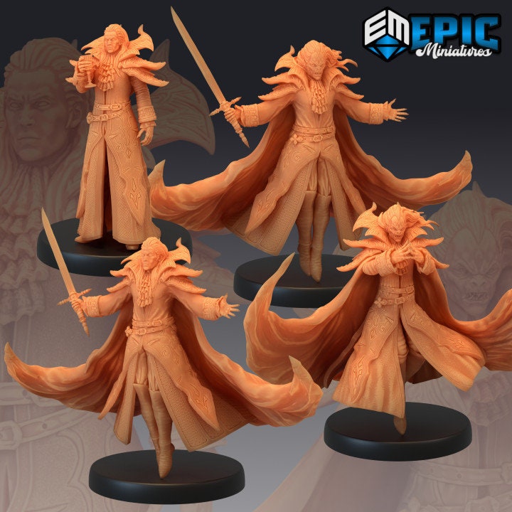 Vampire Lord (4 Variants Available) - Epic Miniatures