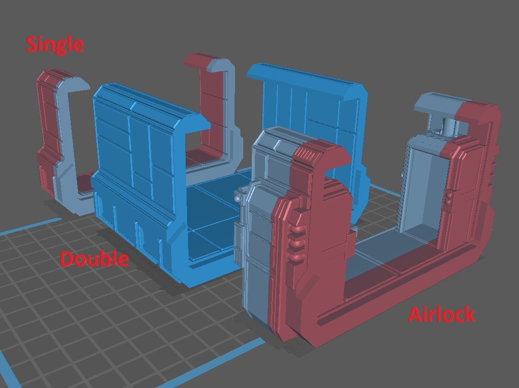 The Kodiak Shuttle (Modular Spaceship Kit) - Print Minis