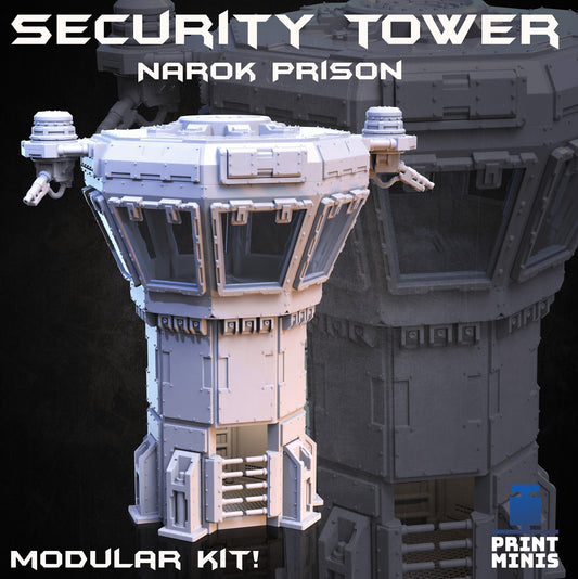 Narok Prison Control Tower (3 Variants Available) - Print Minis