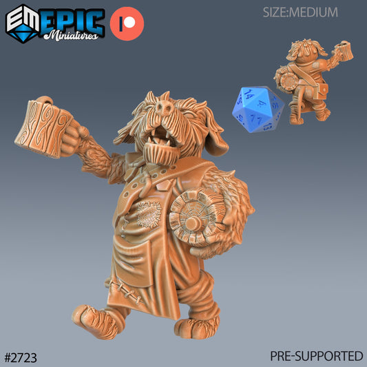 Dog Folk Tribe - Set 2 (4 Variants Available) - Epic Miniatures