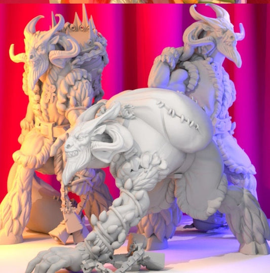 Krampus (3 Variants Available) - Brayan Nafarrate