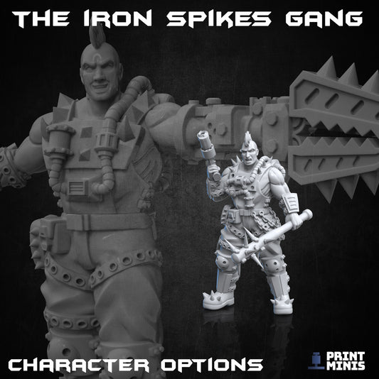 Iron Spikes Gang - Modular Kit - Print Minis