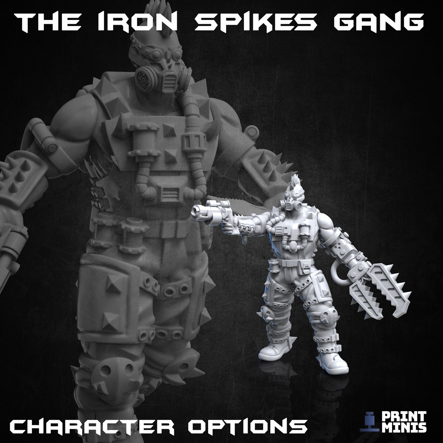 Iron Spikes Gang - Modular Kit - Print Minis