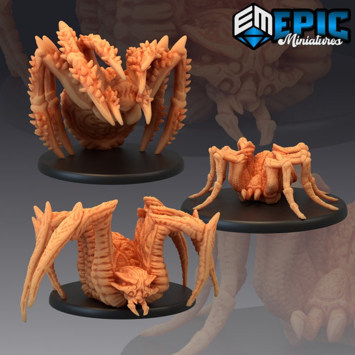 Giant Spider (3 Variants Available) - Epic Miniatures