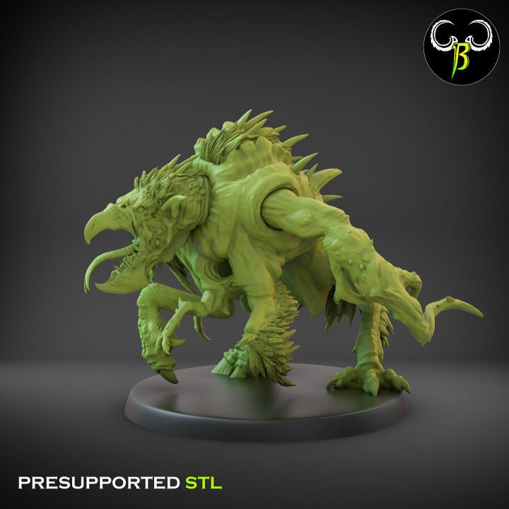 Fallen Creature (3 Variants Available) - Clay Beast Creations