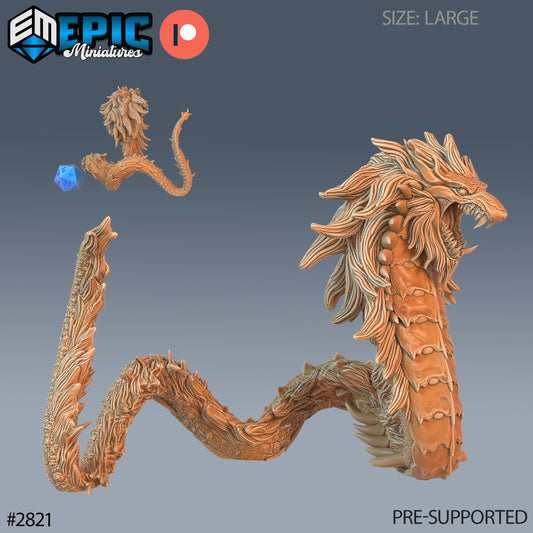 Beast Snake (3 Variants Available) - Epic Miniatures