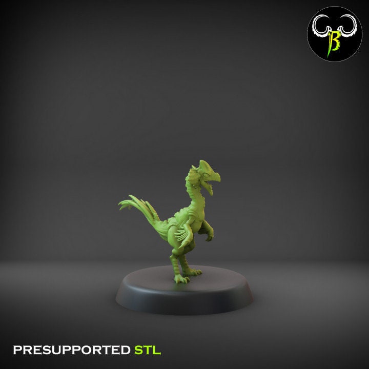 Saurian (5 Variants Available) - Clay Beast Creations