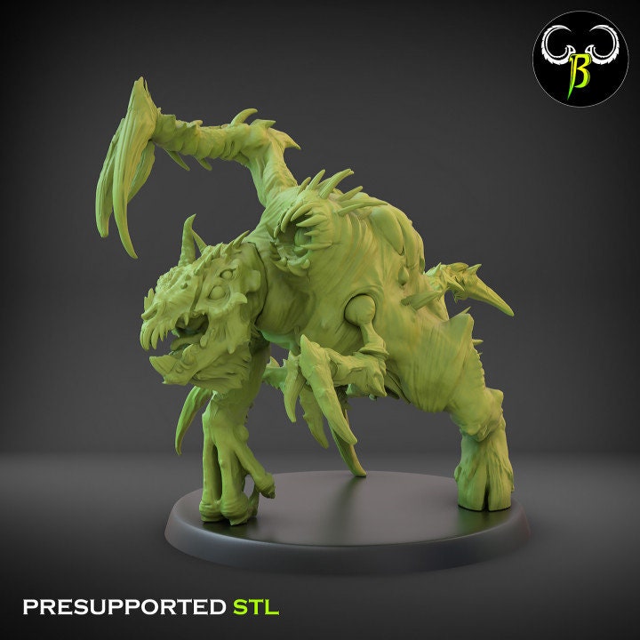 Fallen Creature (3 Variants Available) - Clay Beast Creations