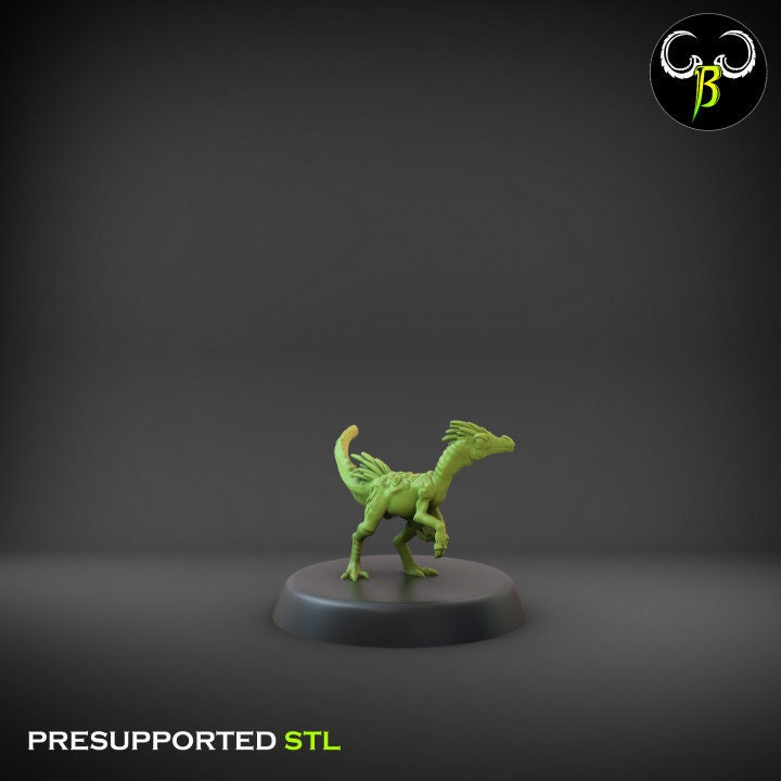 Saurian (5 Variants Available) - Clay Beast Creations