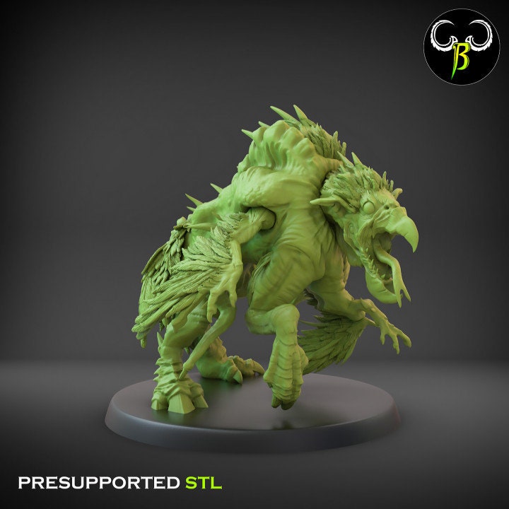 Fallen Creature (3 Variants Available) - Clay Beast Creations