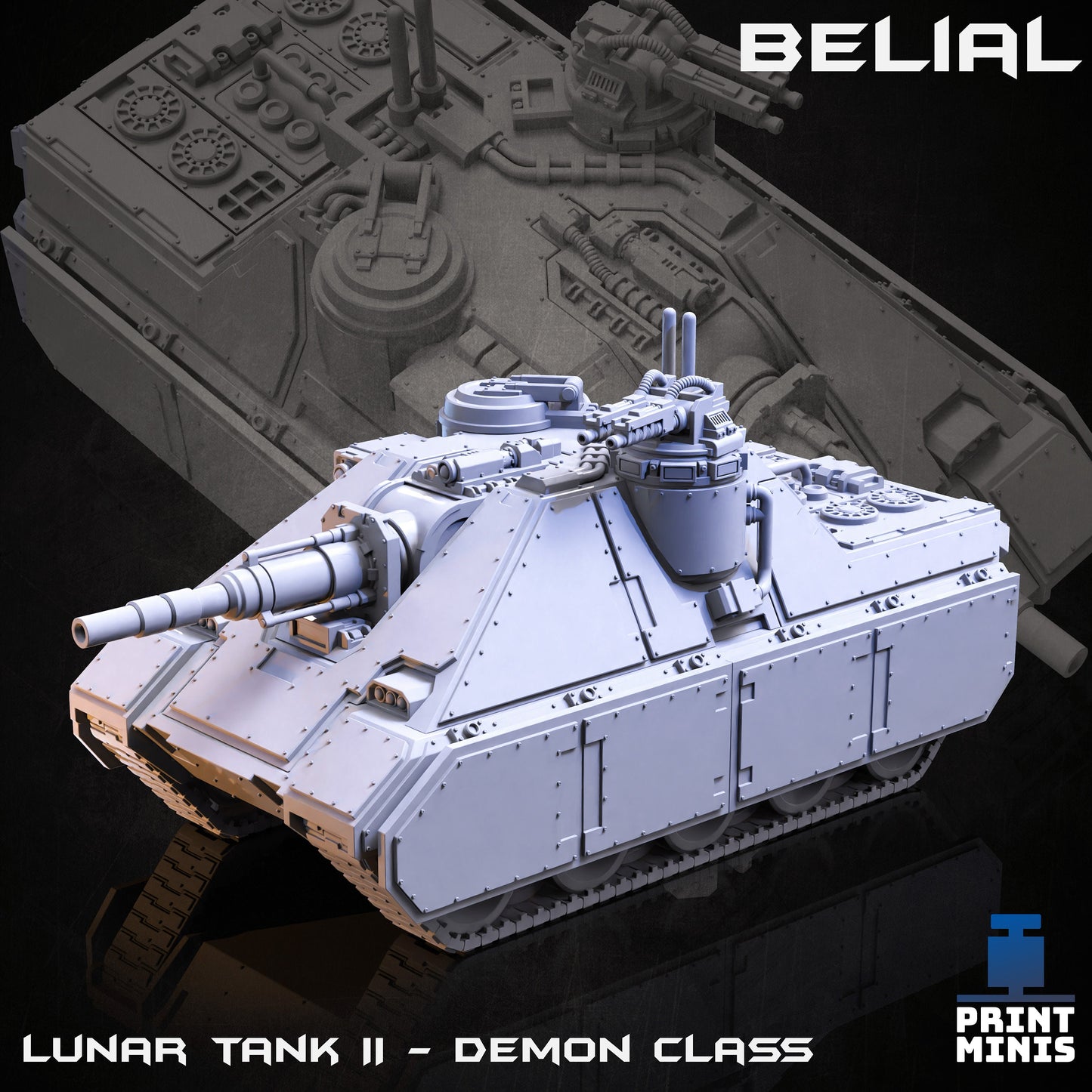 Demon Class Tanks (2 Variants Available) - Print Minis