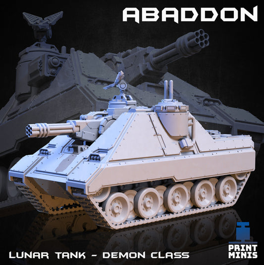 Demon Class Tanks (2 Variants Available) - Print Minis