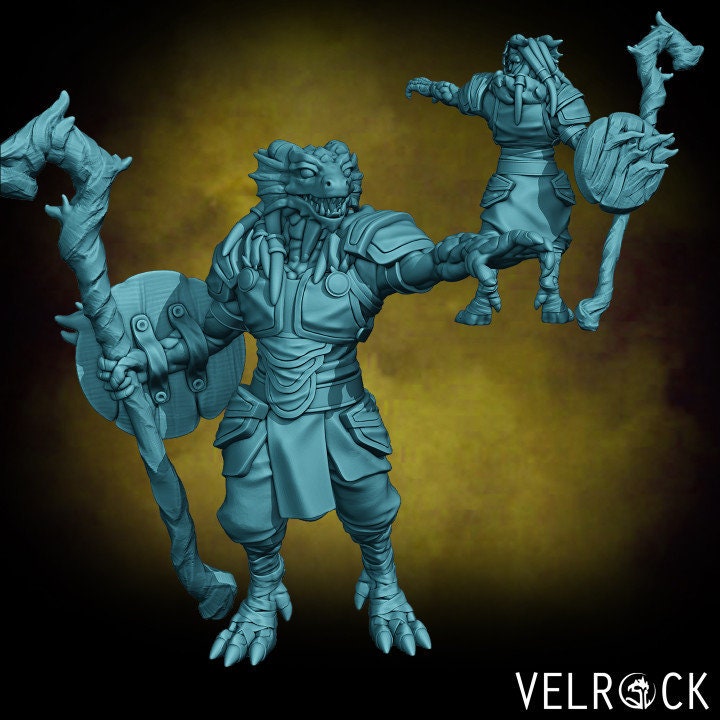 Male Dragonfolk Set 3 (5 Variants) - Velrock