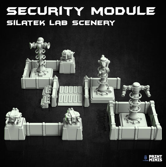 Security System - Modular Scenery Kit - Print Minis