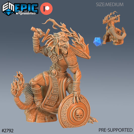 Dragon Kobolds - Tails (3 Variants Available) - Epic Miniatures