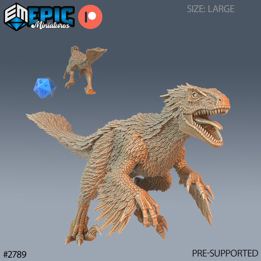 Feathered Raptor (2 Variants Available) - Epic Miniatures