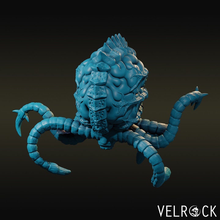 Tentacle Brain Monster (2 Variants) - Velrock