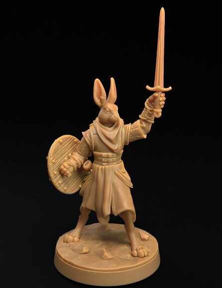 Rabbit Folk Solders - Set D (3 Variants Available) - Dragon Trapper's Lodge