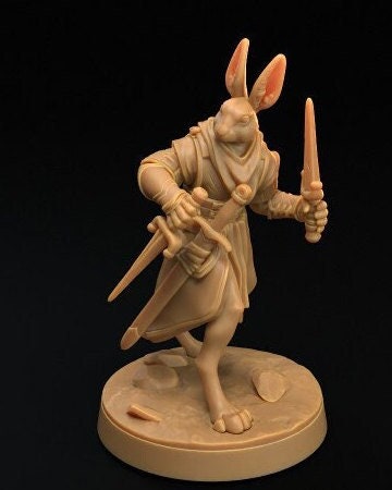 Rabbit Folk Solders - Set B (3 Variants Available) - Dragon Trapper's Lodge