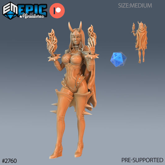 Wingless Lower Succubus (3 Variants Available) - Epic Miniatures