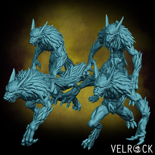 Werewolf Pack (4 Variants Available) - Velrock