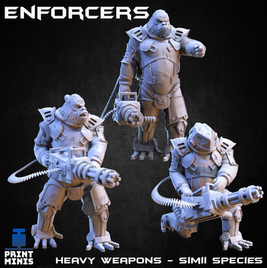 Simii Enforcers (4 Variants Available) - Print Minis