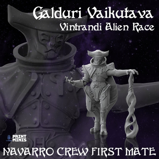 First Mate Galduri (2 Variants Available) - Print Minis