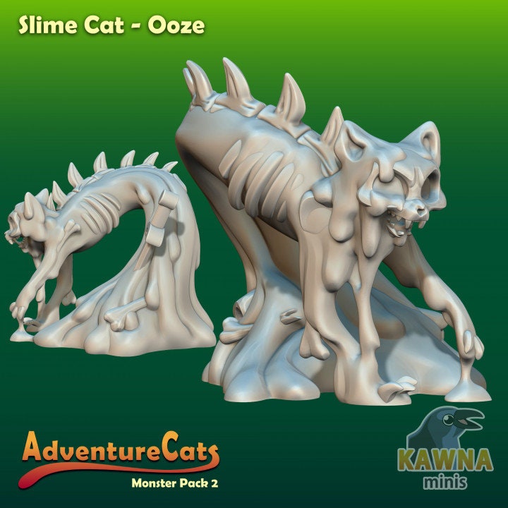 Cat Monsters (5 Variants Available) - Kawna Minis