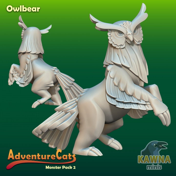 Cat Monsters (5 Variants Available) - Kawna Minis