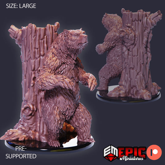 Grizzly Bear (4 Variants Available) - Epic Miniatures