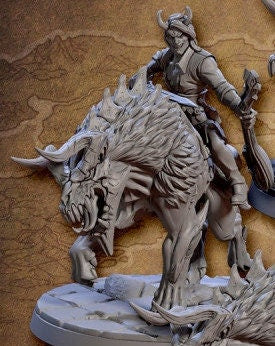 Baal's Demonhound Rider C (3 Variants Available) - Artisan Guild