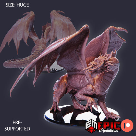 Black Dragon (3 Variants Available) - Epic Miniatures
