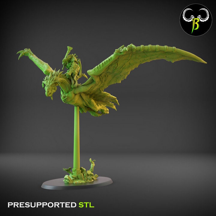 Tyranopterix (4 Variants Available) - Clay Beast Creations