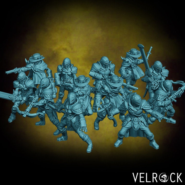 Bounty Hunter Set 1 - Female (6 Variants) - Velrock