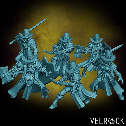 Witch Hunter - Female (8 Variants) - Velrock