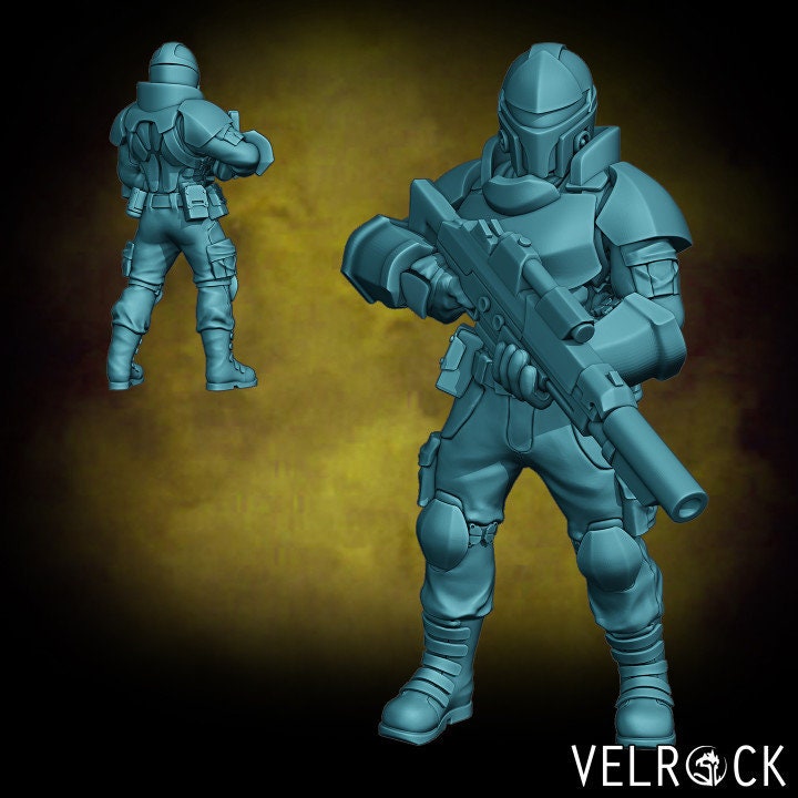 Sector Task Force - Male (8 Variants Available) - Velrock