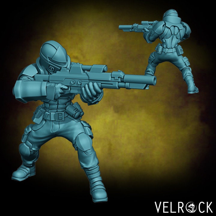 Sector Task Force - Male (8 Variants Available) - Velrock