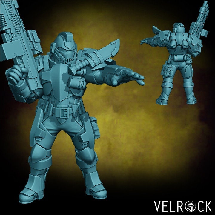 Tempest Guard Knight - Male (5 Variants Available) - Velrock