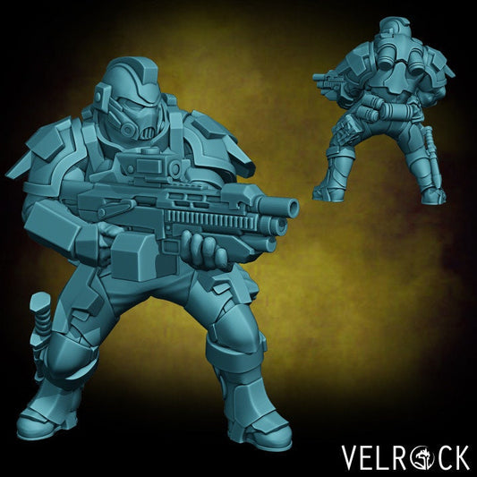 Tempest Guard Knight - Male (5 Variants Available) - Velrock