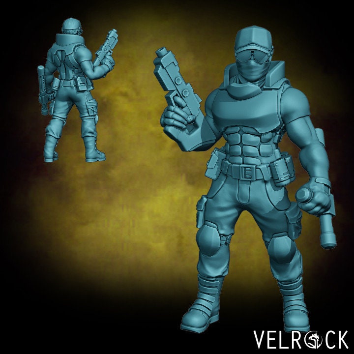 Sector Task Force - Male (8 Variants Available) - Velrock