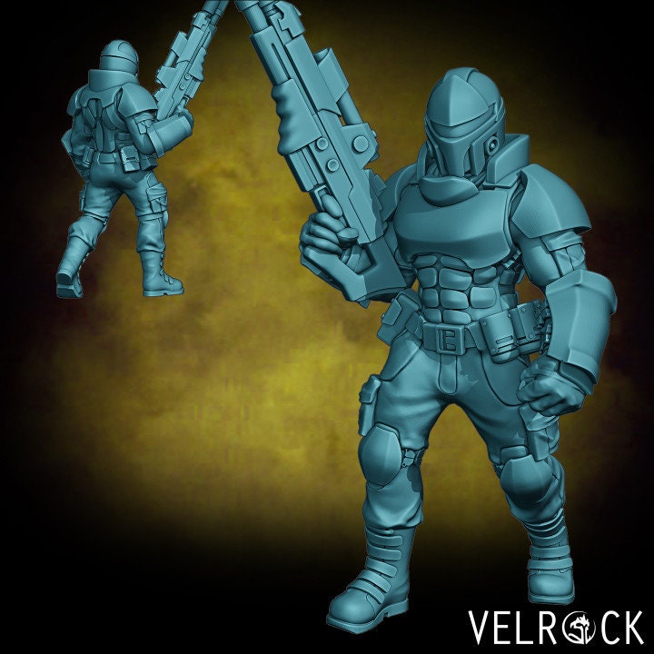 Sector Task Force - Male (8 Variants Available) - Velrock