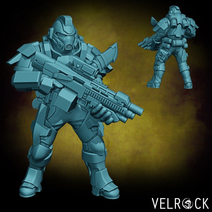 Tempest Guard Knight - Male (5 Variants Available) - Velrock