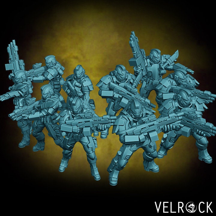 Tempest Guard Knight - Male (5 Variants Available) - Velrock