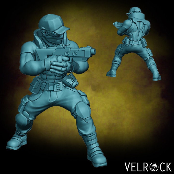 Sector Task Force - Male (8 Variants Available) - Velrock