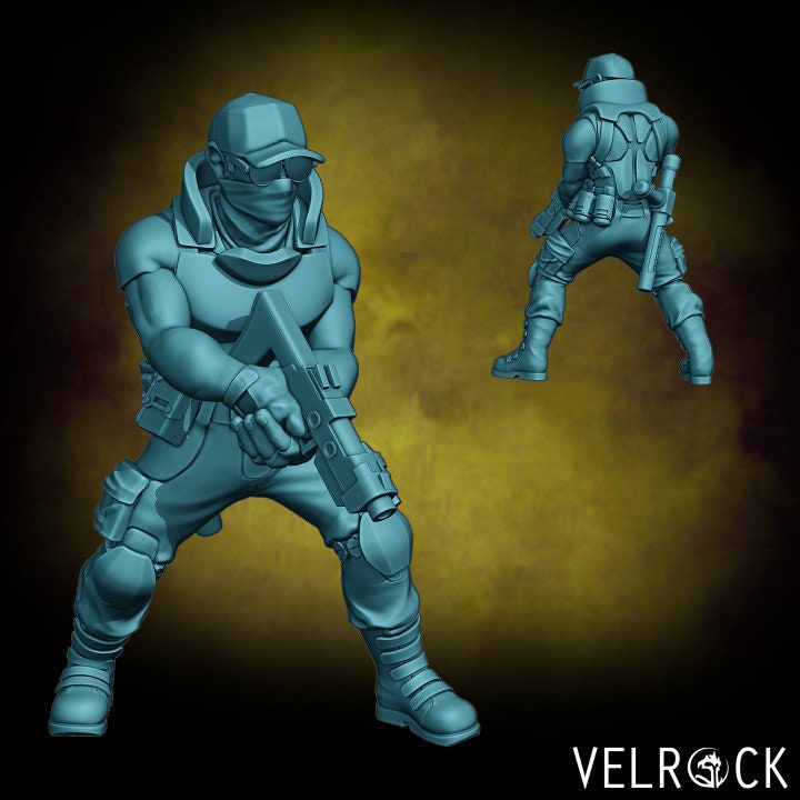 Sector Task Force - Male (8 Variants Available) - Velrock