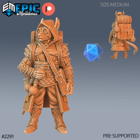 Rat Folk Alchemist (3 Variants Available) - Epic Miniatures