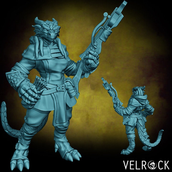 Female Dragonfolk Set 4 (4 Variants Available) - Velrock