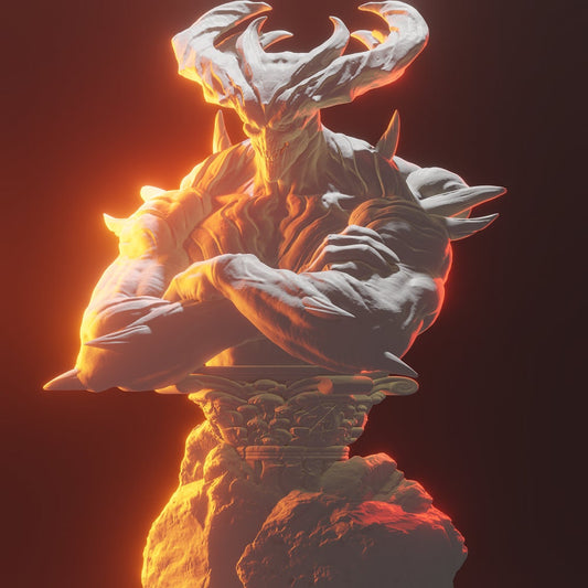 Demon Bust - Brayan Nafarrate