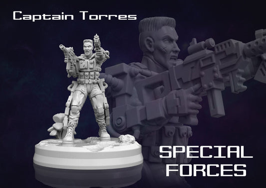 Special Forces Agents - Space Pioneers (4 Variants Available) - Print Minis