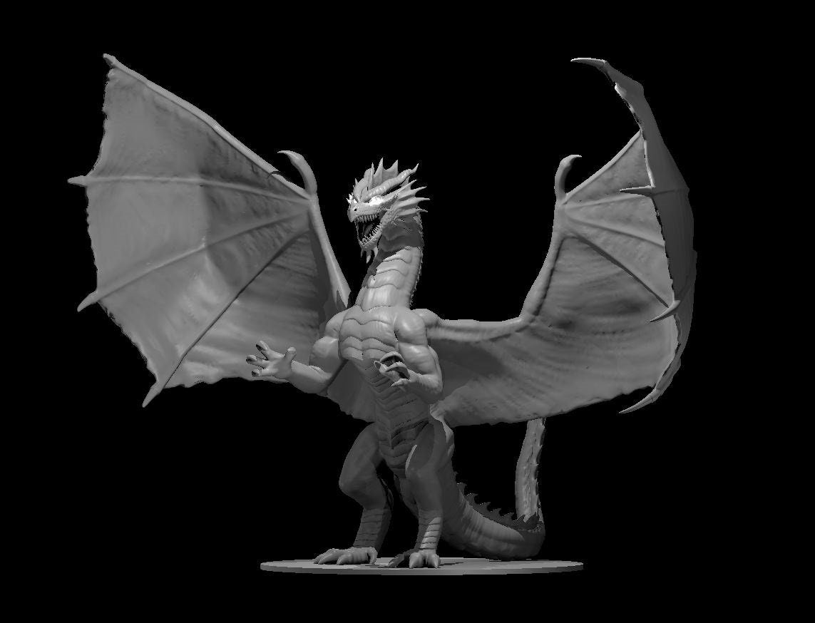 Red Dragon (Various Ages and Poses) - MZ4250